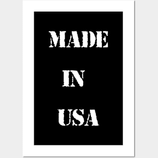 MADE IN USA Posters and Art